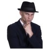 Трилби - фетровая шляпа                                            мягкая чёрная--13