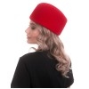 Фетровая пилотка 549-23003 алый--4