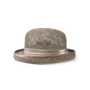 Соломенная шляпка № 14 с плотным плетением--3