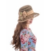 Соломенная шляпка № 39 ажурным плетением по тулии и полю--6
