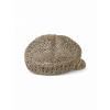 Соломенная кепка 424  с ажурным плетением--7