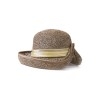 Соломенная шляпка 70 с плотным плетением--4