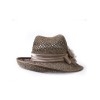 Соломенная шляпка  75 с ажуром по тулии и полю--4
