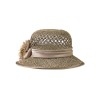 Соломенная шляпка  7 с ажуром по тулии--1