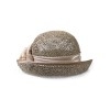 Соломенная шляпка №96 с плотным плетением--1