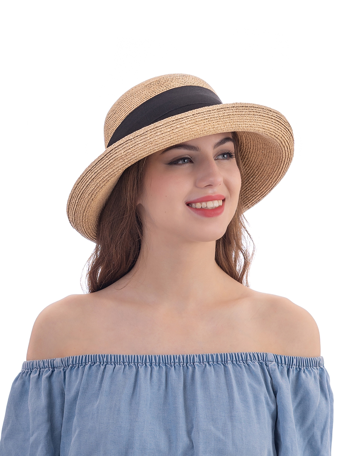 Соломенная шляпа №914 поле вверх--21