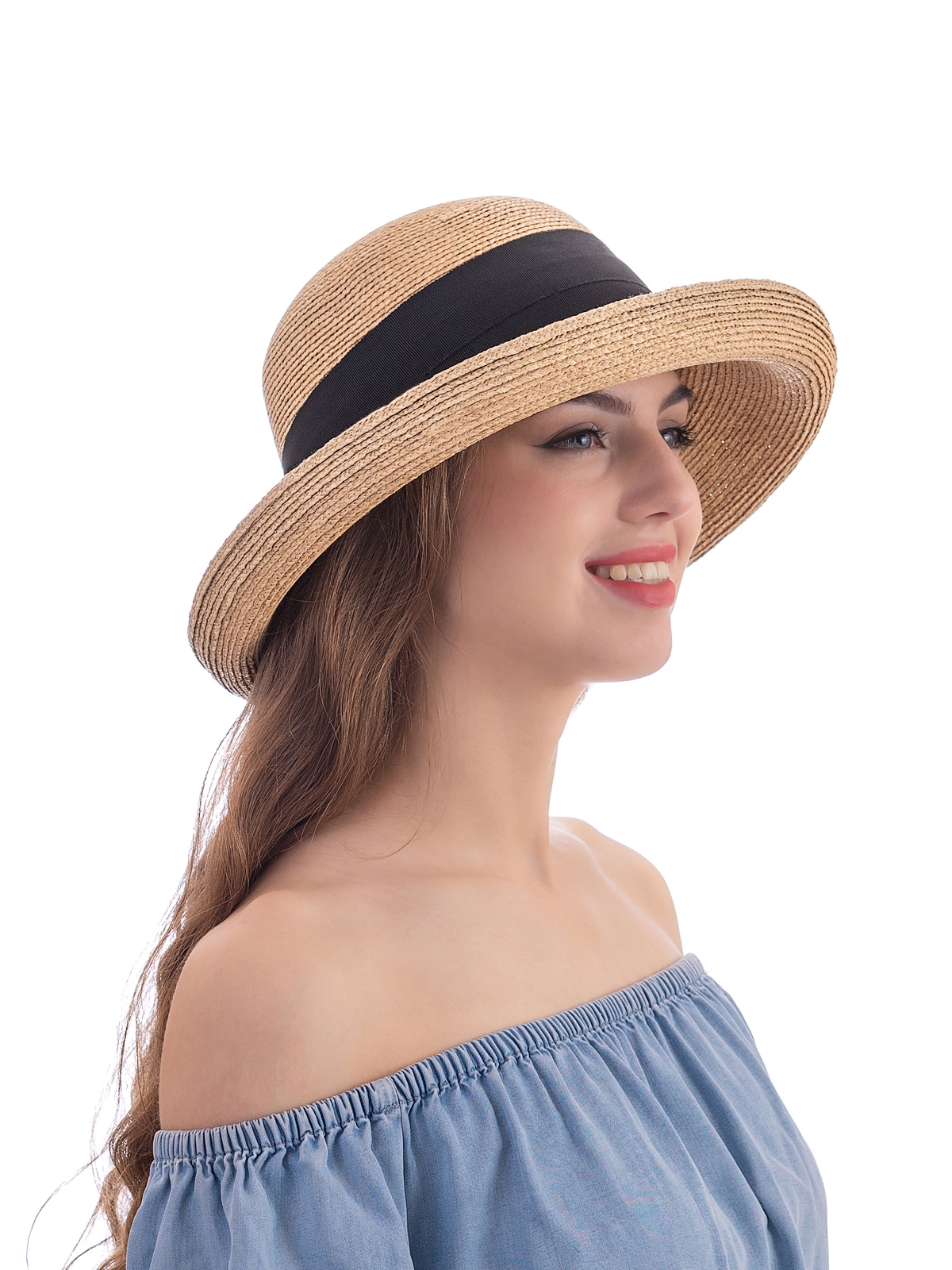 Соломенная шляпа №914 поле вверх--22