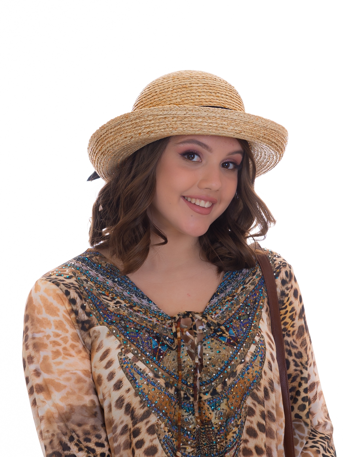 Соломенная шляпа №914 поле вверх--12