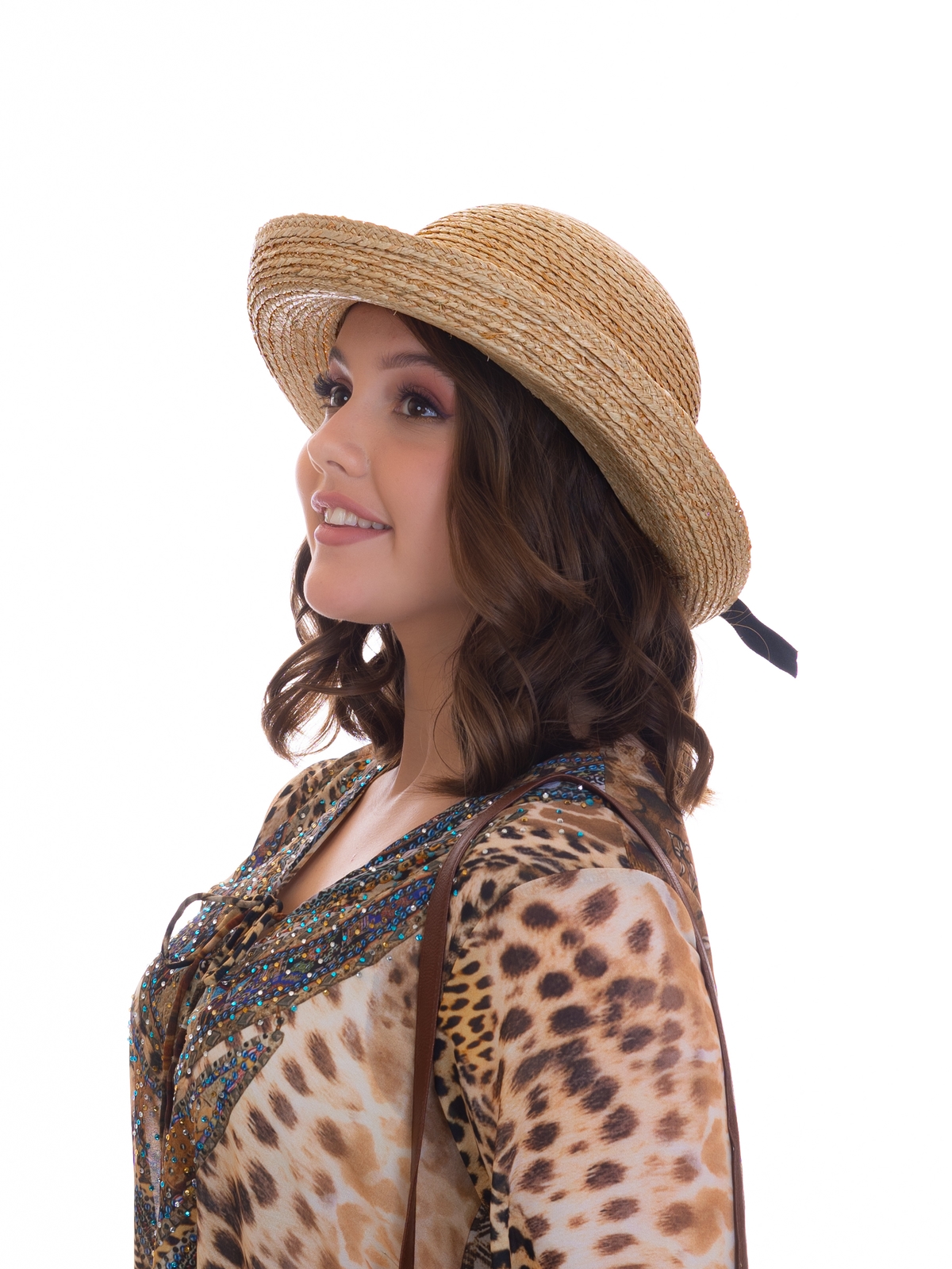 Соломенная шляпа №914 поле вверх--13