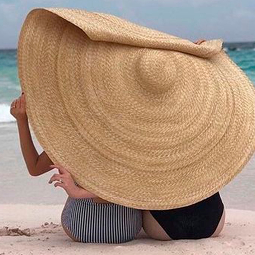 Соломенная шляпа МАКСИ--10