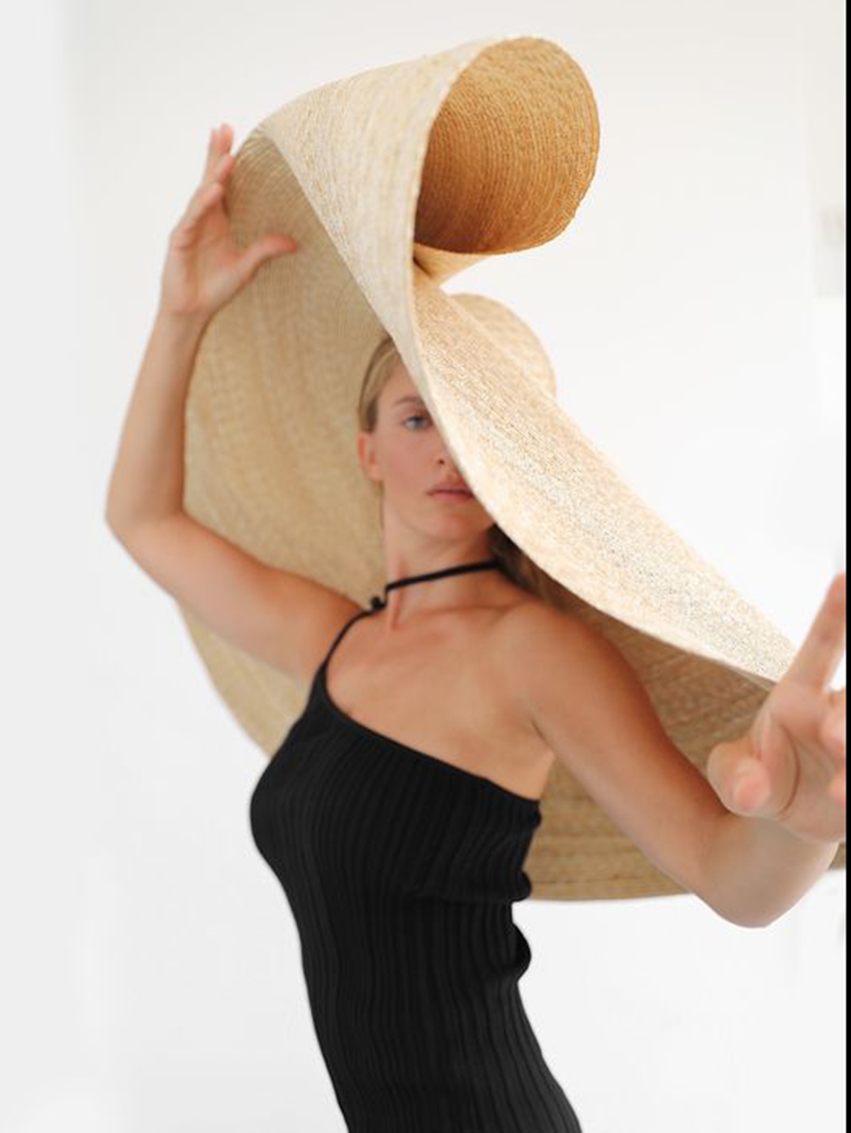 Соломенная шляпа МАКСИ--13