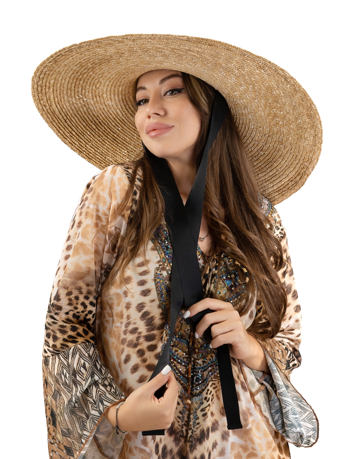 Соломенная шляпа МАКСИ M--10