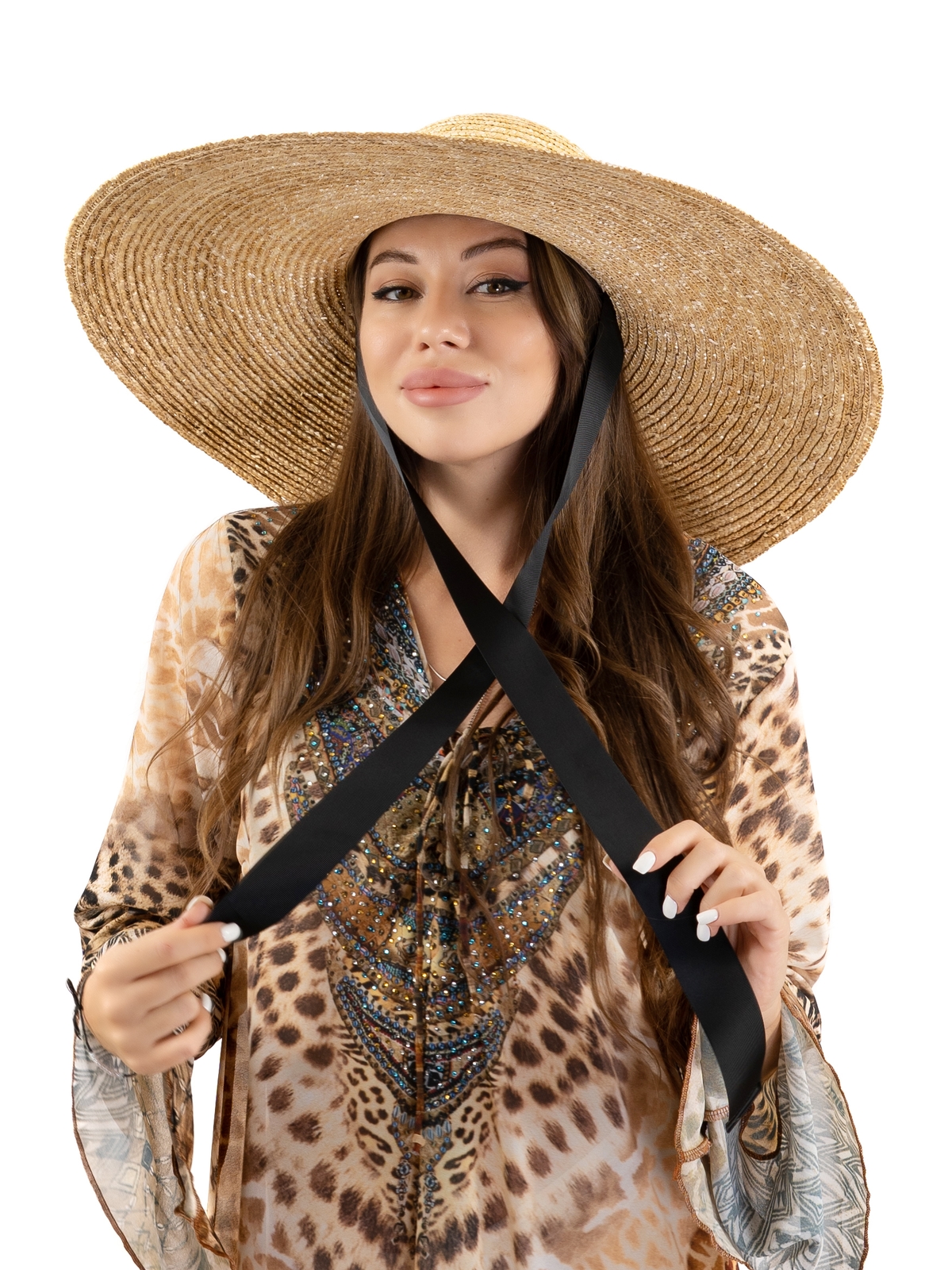 Соломенная шляпа МАКСИ M--11