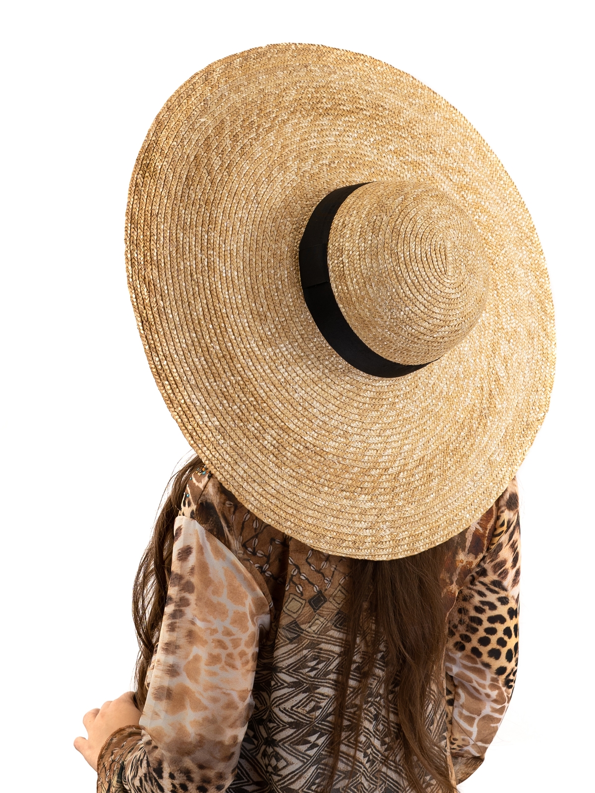 Соломенная шляпа МАКСИ M--12