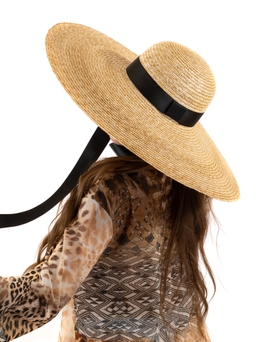 Соломенная шляпа МАКСИ M--13