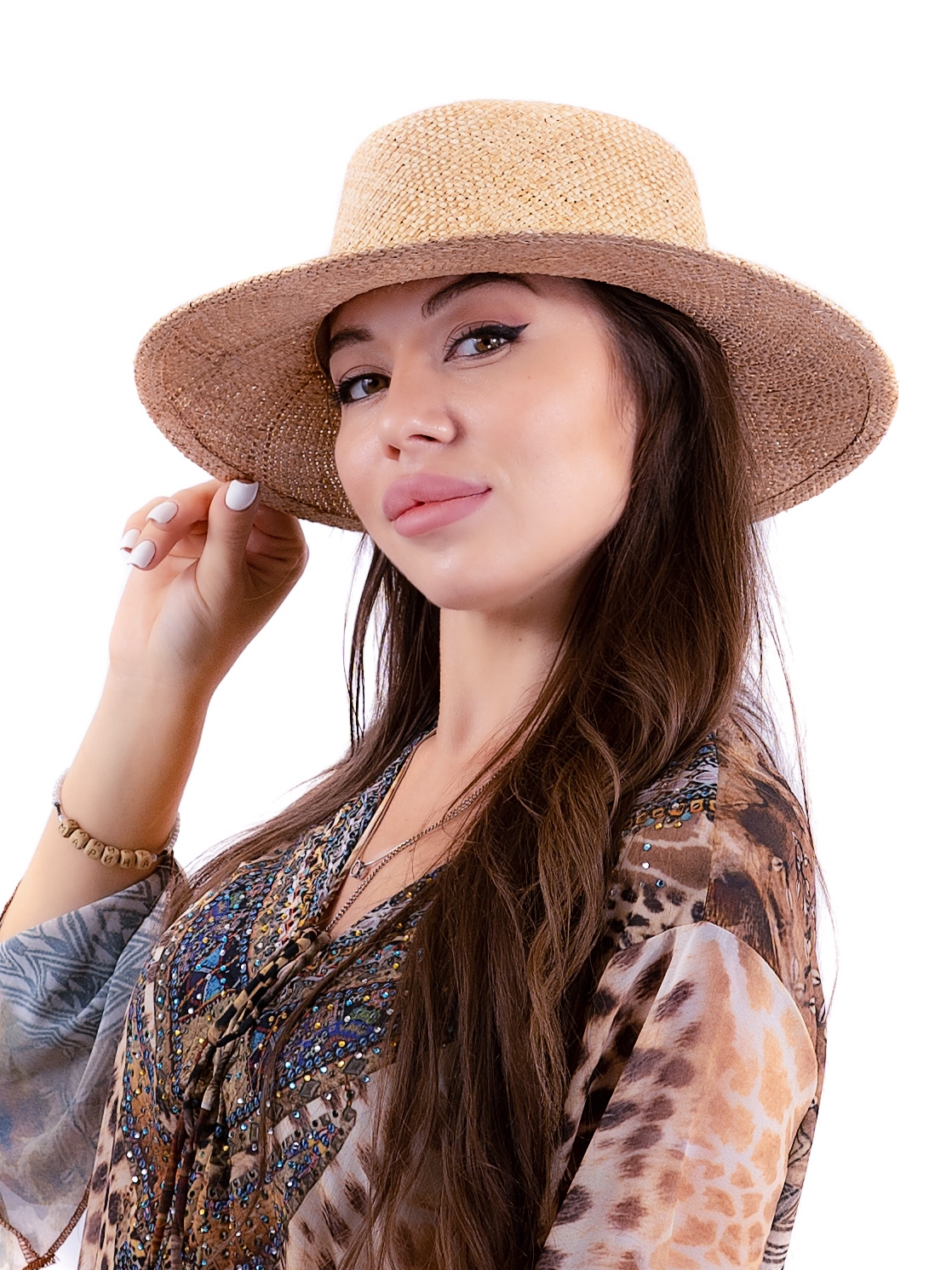 Соломенная шляпа Канотье--14