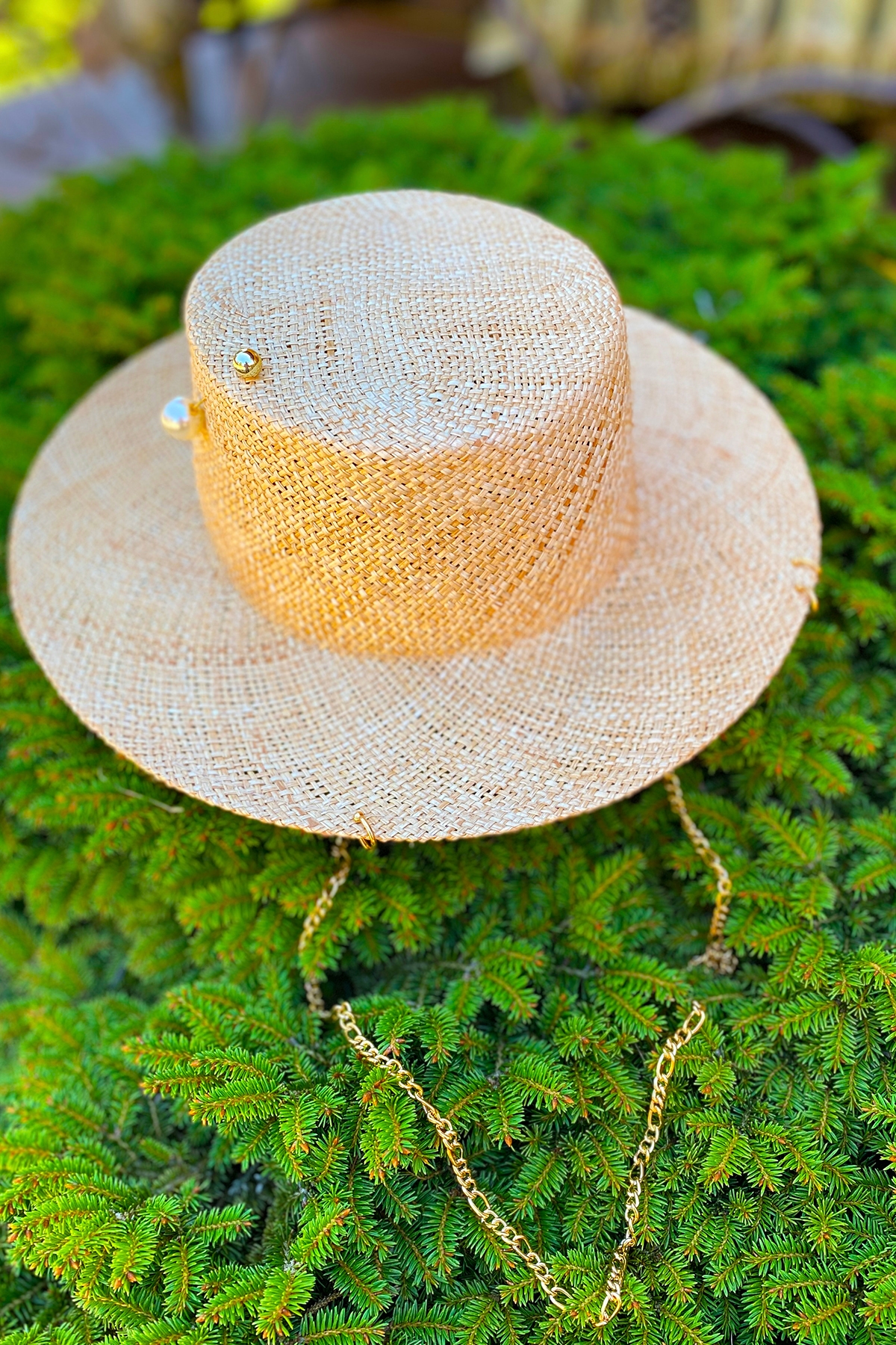 Соломенная шляпа Канотье--5