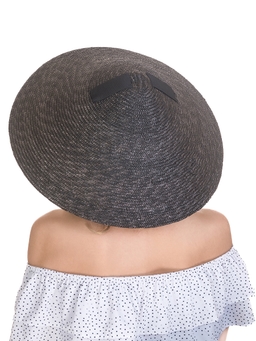 Соломенная шляпа НОН-ЛА чёрная--7
