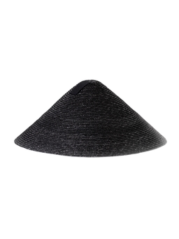 Соломенная шляпа НОН-ЛА чёрная