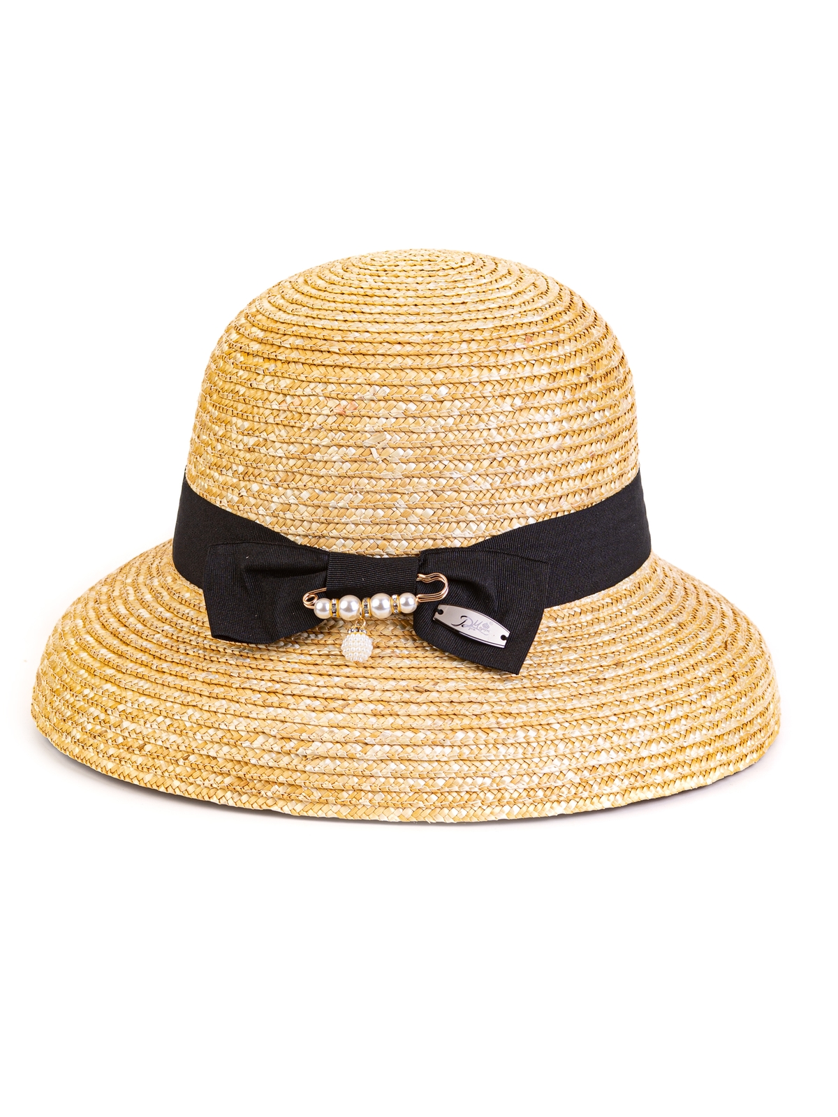 Соломенная шляпа Одри мини--25