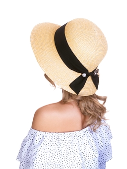 Соломенная шляпа Одри Одри микросоломка--12