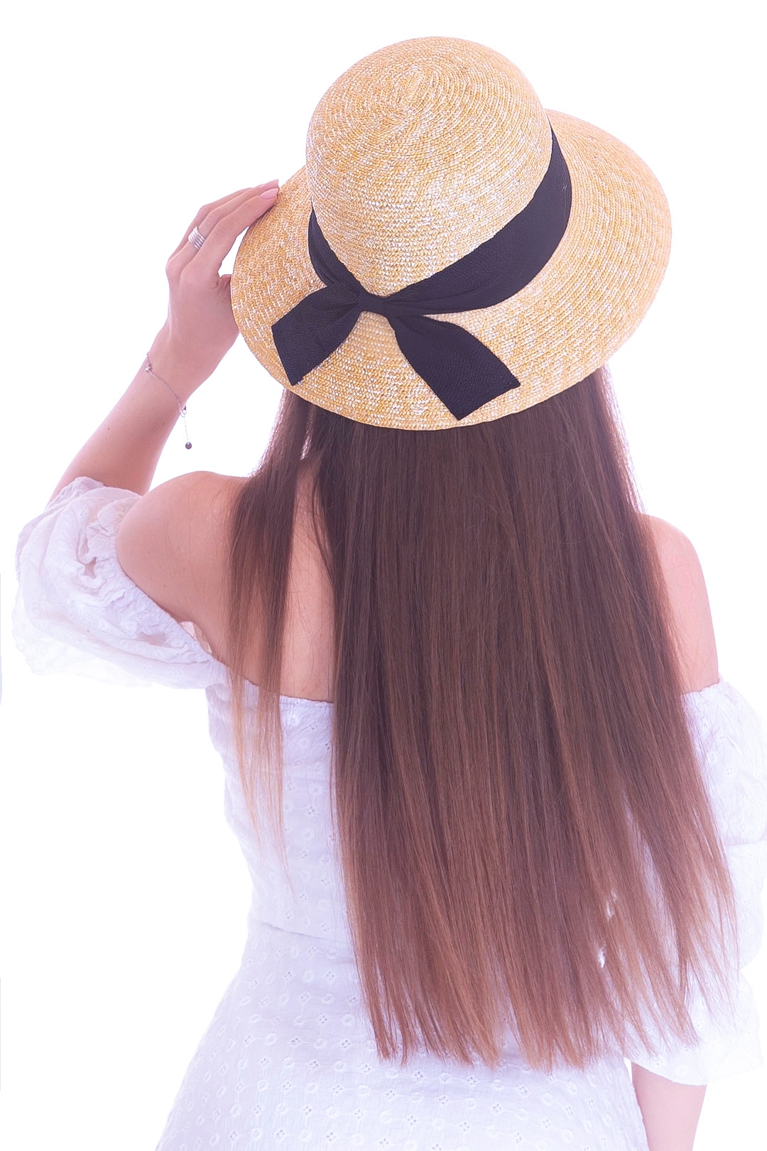 Соломенная шляпа Одри Одри микросоломка--9