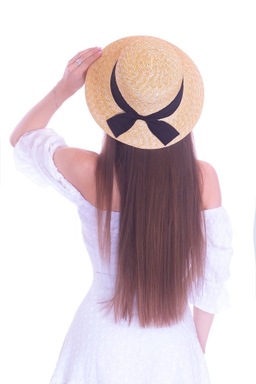 Соломенная шляпа Одри Одри микросоломка--10
