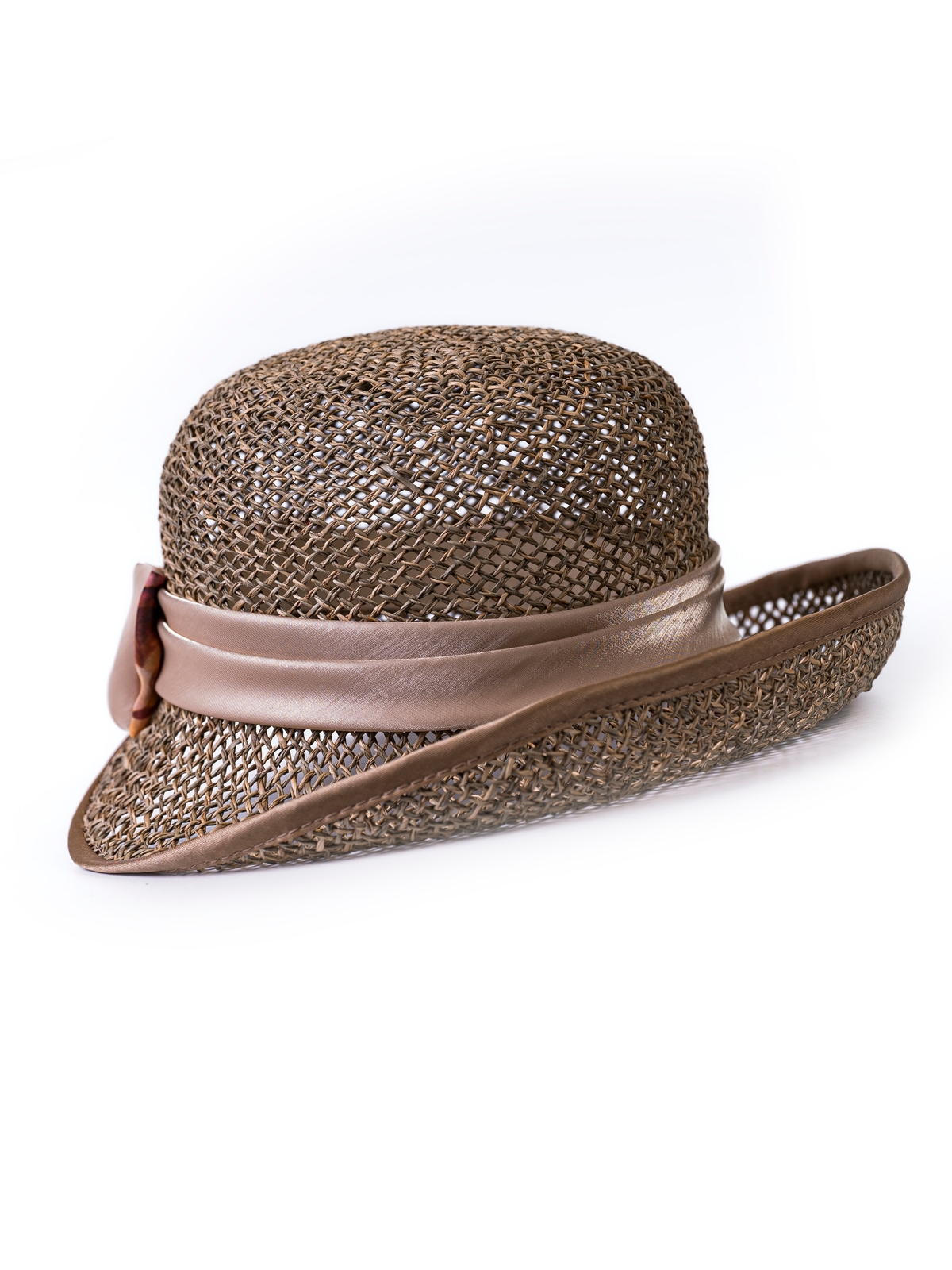 Соломенная шляпка №27 с плотным плетением--1