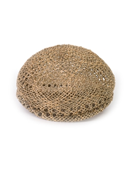 Соломенная кепка 410 универсальная с ажурным плетением --2