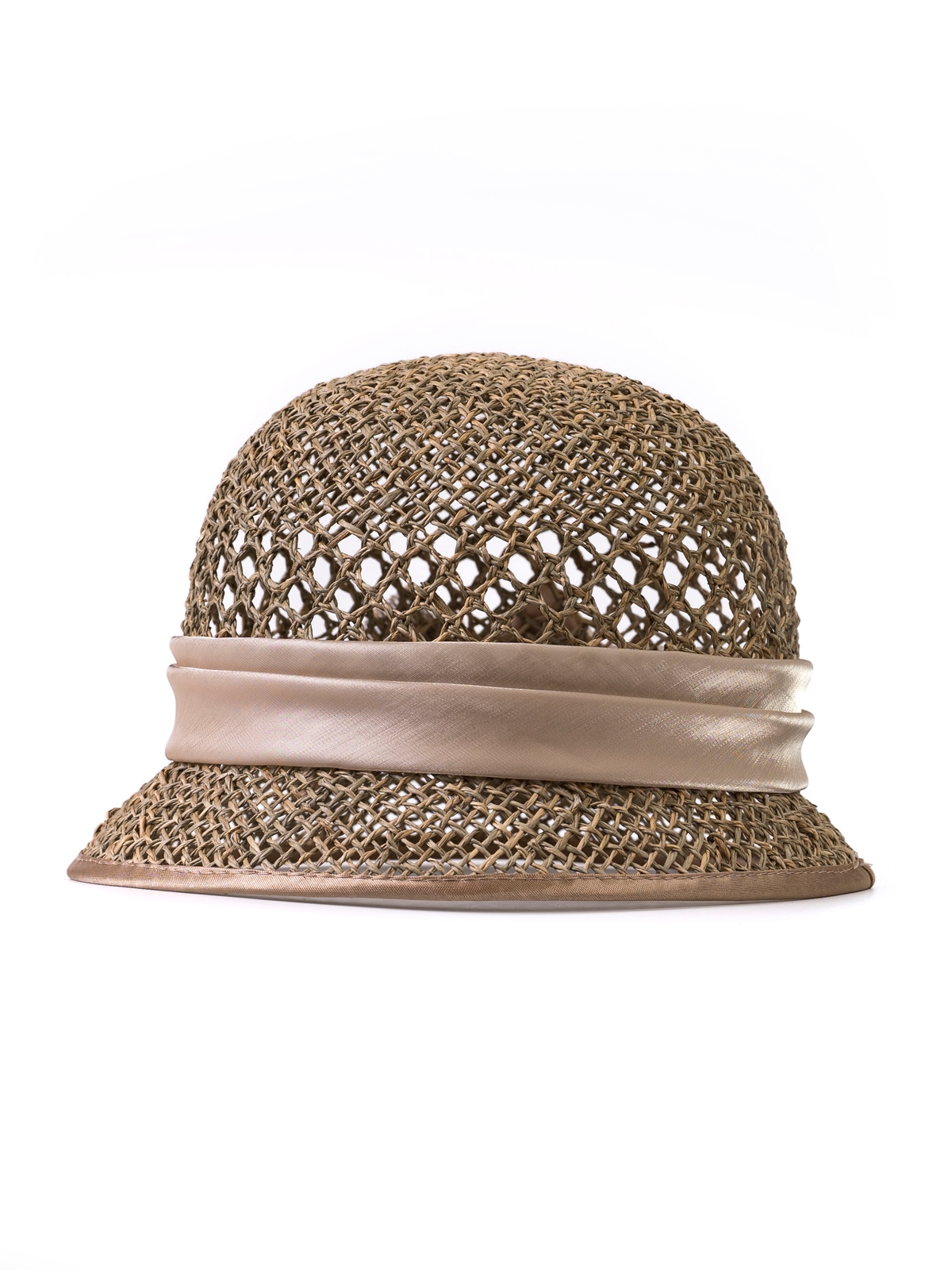 Соломенная шляпка 84 с ажуром по тулии--3