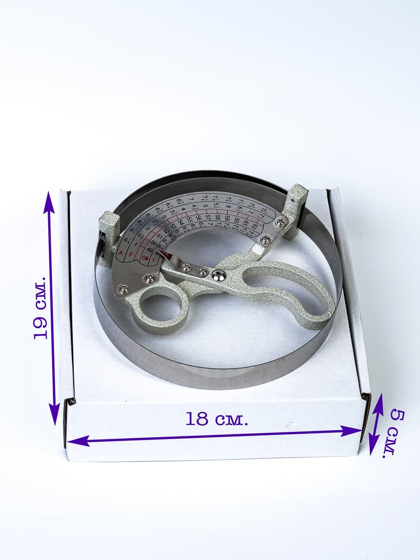 Измеритель размера головных уборов Кольцемер--2