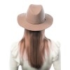Фетровая шляпка № 58 песочная--1