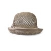 Соломенная шляпка № 20 с ажурным плетением по тулии--0