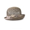 Соломенная шляпка № 20 с ажурным плетением по тулии--1