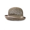 Соломенная шляпка № 20 с ажурным плетением по тулии--3