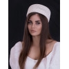 Соломенная шляпка ПилБокс № 203 белый--0