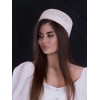 Соломенная шляпка ПилБокс № 203 белый--3