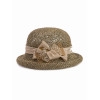Соломенная шляпка № 321 с плотным плетением--0