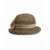 Соломенная шляпка № 321 с плотным плетением--3