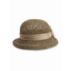 Соломенная шляпка № 321 с плотным плетением--4