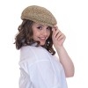 Соломенная кепка 430 универсальная с плотным плетением--18