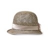 Соломенная шляпка 69 с плотным плетением--3