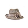 Соломенная шляпка 75 с плотным плетением--13
