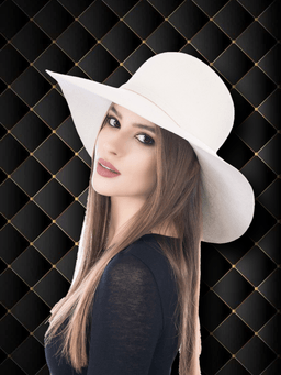 Капелина макси белая--2