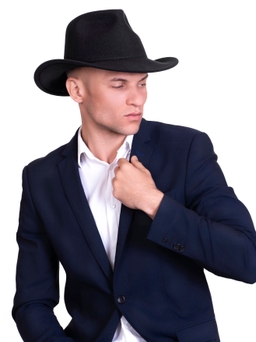 Мальборо - фетровая шляпа--14