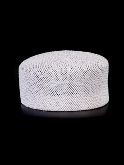 Соломенная шляпка ПилБокс №200 белая