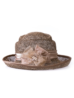 Соломенная шляпка №95 с плотным плетением