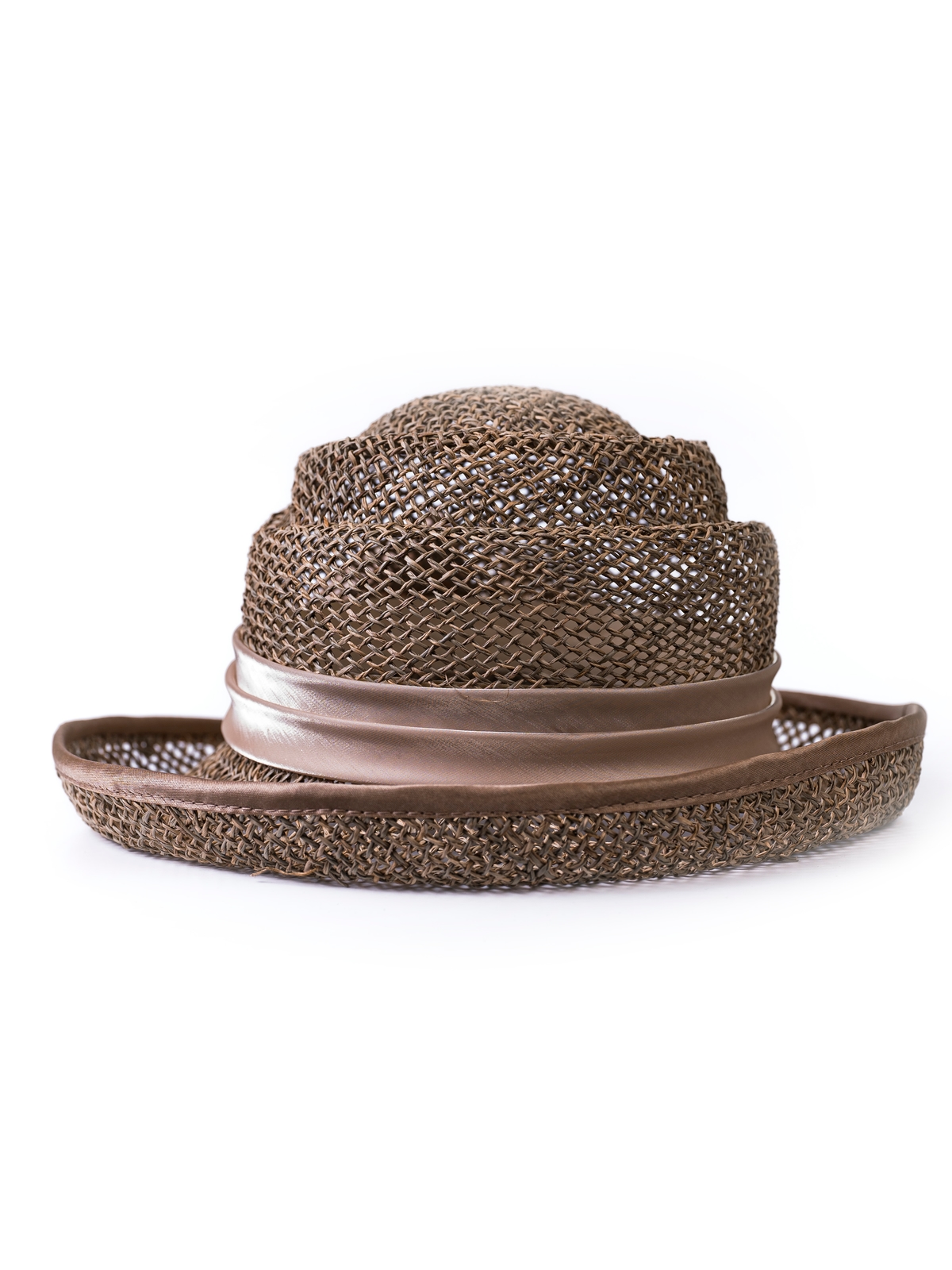 Соломенная шляпка №95 с плотным плетением--5